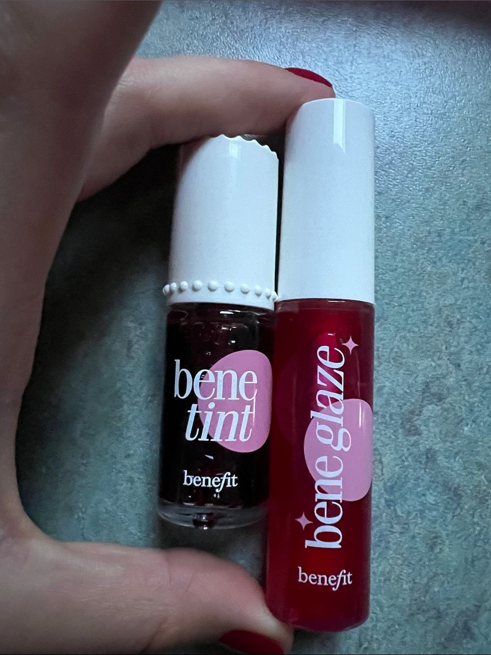 Benefit BeneTint & BeneGlaze Lip & Cheek duo, no box, never used